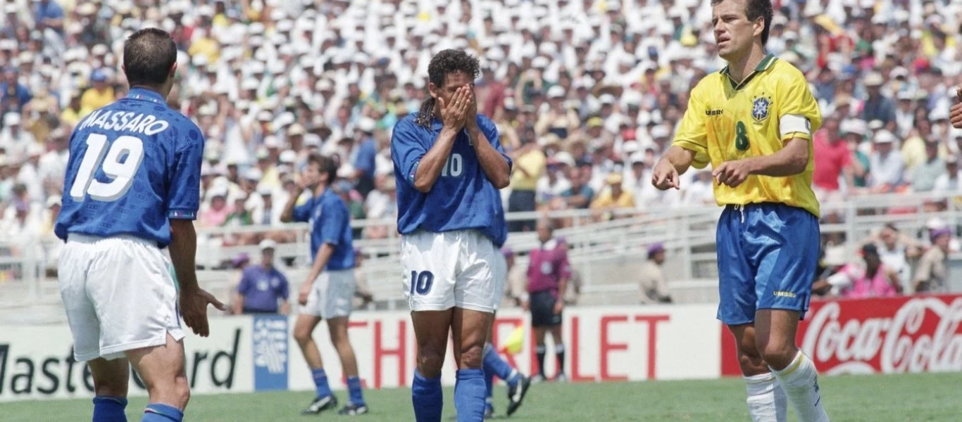 Αναβιώνει ο ιστορικός τελικός του Μουντιάλ του 1994 - Μεταξύ Ιταλίας και Βραζιλίας (βίντεο)